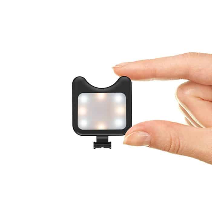 APEXEL Tragbarer Handheld Lazy Live Broadcast Desktop Faltbarer Universal Bluetooth Stativ Telefonhalter mit Taschenlampe – Bild 3