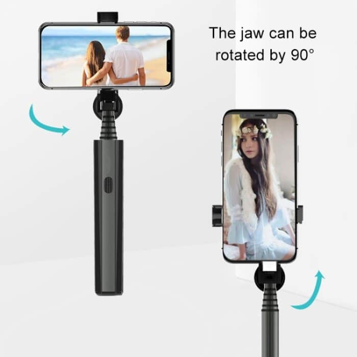 CYKE P9 Universeller, dehnbarer, versteckter, einteiliger kabelloser Bluetooth-Selfie-Stick – Bild 8