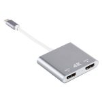 4K Ultra HD Dual-HDMI-Schnittstellenausgang zum USB-C / Typ-C-Adapter – Bild 2