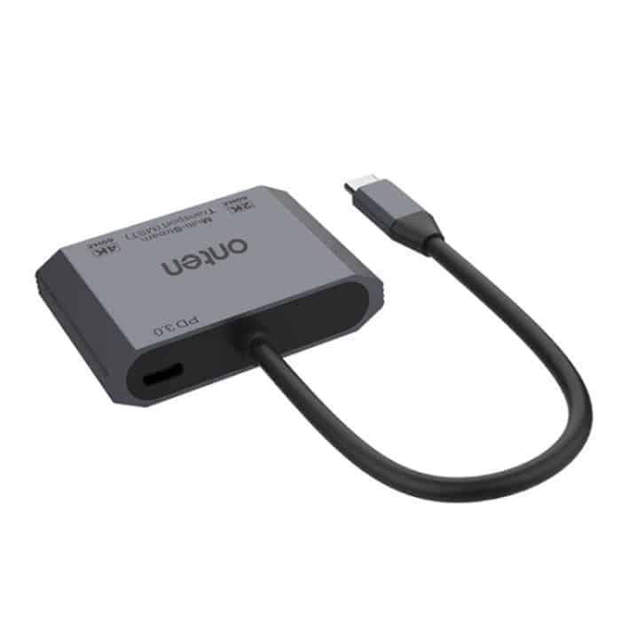 Onten M205 3-in-1-Typ-C-zu-HDMI+VGA+PD-Schnelllade-Videokonverter, M205 – Bild 2