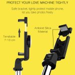 K10 Bluetooth 4.0-Handy, verstellbarer Bluetooth-Selfie-Stick, Selbstauslöser-Stativ – Bild 11