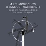 K10 Bluetooth 4.0-Handy, verstellbarer Bluetooth-Selfie-Stick, Selbstauslöser-Stativ – Bild 14