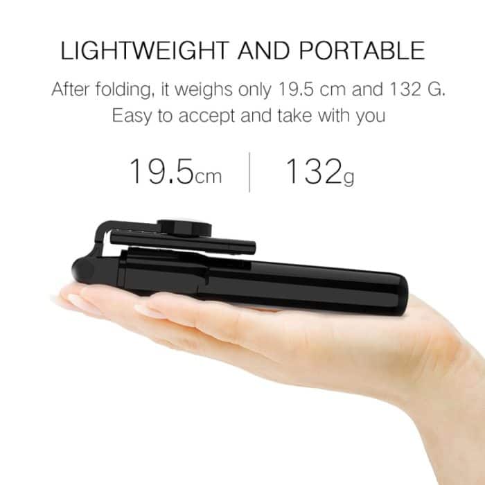 K10 Bluetooth 4.0-Handy, verstellbarer Bluetooth-Selfie-Stick, Selbstauslöser-Stativ – Bild 4