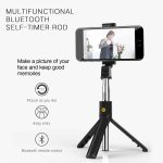 K10 Bluetooth 4.0-Handy, verstellbarer Bluetooth-Selfie-Stick, Selbstauslöser-Stativ – Bild 5