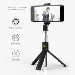 K07 Bluetooth 4.0 Handy verstellbarer Bluetooth Selfie Stick Selbstauslöser Pole Stativ – Bild 4