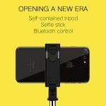K07 Bluetooth 4.0 Handy verstellbarer Bluetooth Selfie Stick Selbstauslöser Pole Stativ – Bild 9