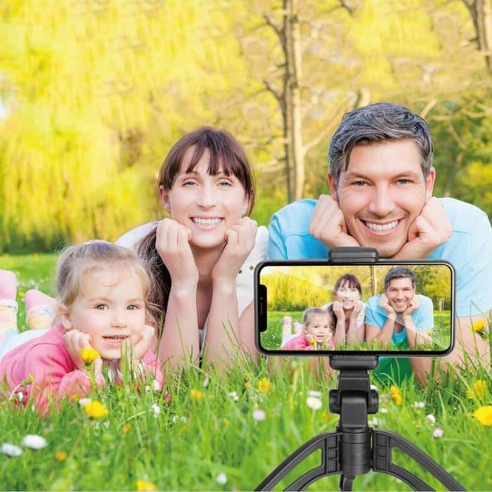 APEXEL Tragbarer Handheld Lazy Live Broadcast Desktop Faltbarer Universal-Stativ-Telefonhalter – Bild 11