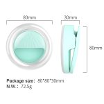 RK34 Wiederaufladbares Beauty-Selfie-Licht, Selfie-Clip-Blitz-Fülllicht – Bild 8