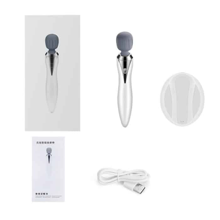 Tragbarer Mini-Multifunktions-Physiotherapie-Elektro-Handmassagestab – Bild 3