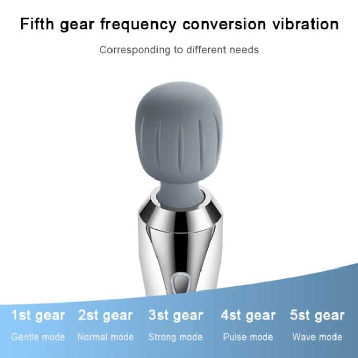 Tragbarer Mini-Multifunktions-Physiotherapie-Elektro-Handmassagestab – Bild 7