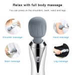 Tragbarer Mini-Multifunktions-Physiotherapie-Elektro-Handmassagestab – Bild 8