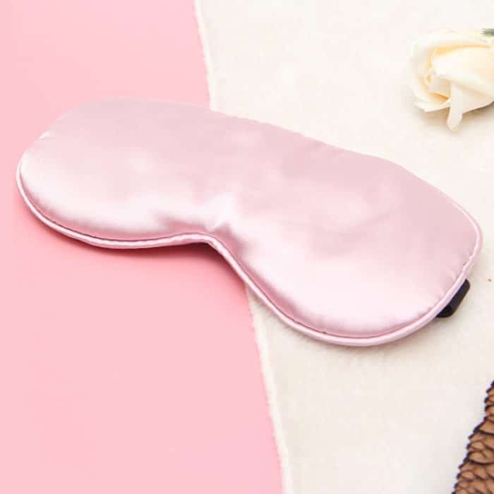 USB-Aufladung, Heizung, Seiden-Moxa-Schlaf-Augenmaske – Bild 2