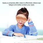 USB-Aufladung, Heizung, Seiden-Moxa-Schlaf-Augenmaske – Bild 6