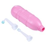 500 ml tragbares Hand-Reise-Bidet für Frauen, vaginales, männliches, anales Waschsprühgerät, (Pink) – Bild 3