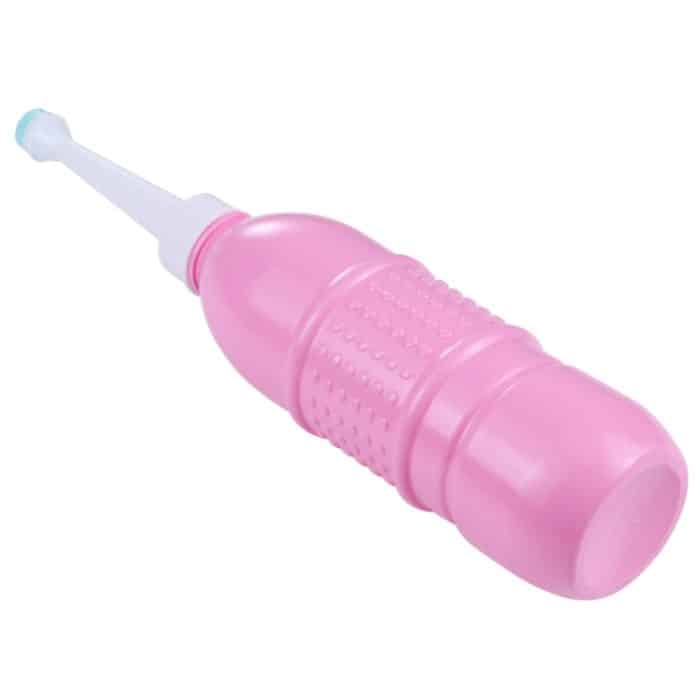 500 ml tragbares Hand-Reise-Bidet für Frauen, vaginales, männliches, anales Waschsprühgerät, (Pink) – Bild 4