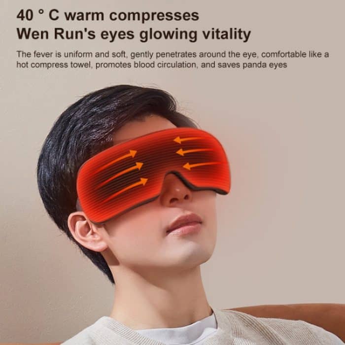 Smart Hot Compress Luftdruck Vibration Augenmassagegerät Visuelle Massage Augenpflegegerät – Bild 4