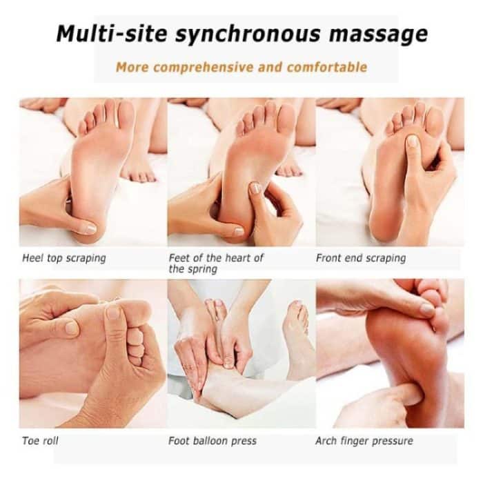 EMS Mikrostrom Smart Foot Pad Fußmassage Physiotherapie (wiederaufladbare Version) – Bild 4