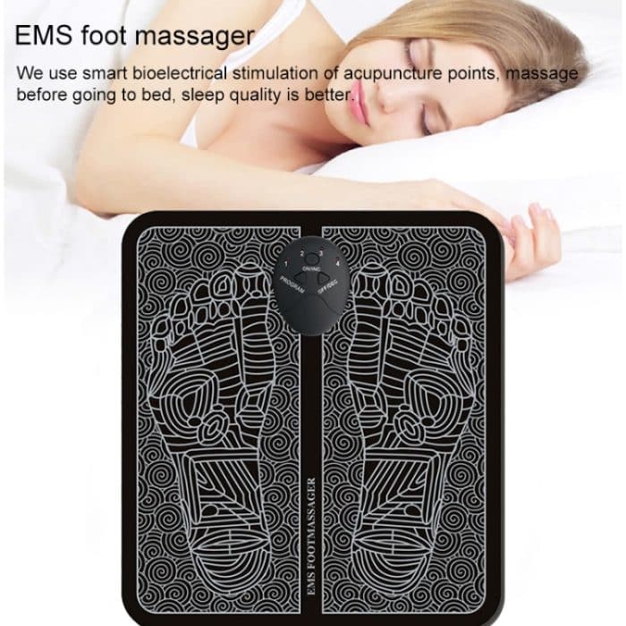 EMS Mikrostrom Smart Foot Pad Fußmassage Physiotherapie (Batterieversion) – Bild 6