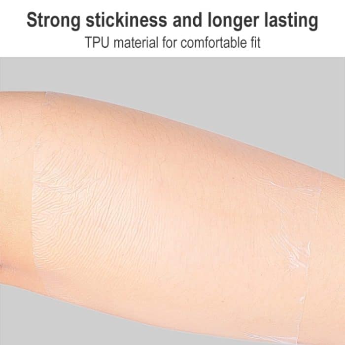 036 Frei anpassbare PU-Folie, atmungsaktiv, unsichtbar, Hals-Patch, Fuß-Patch, Brust-Patch, Größe: 2 m – Bild 6