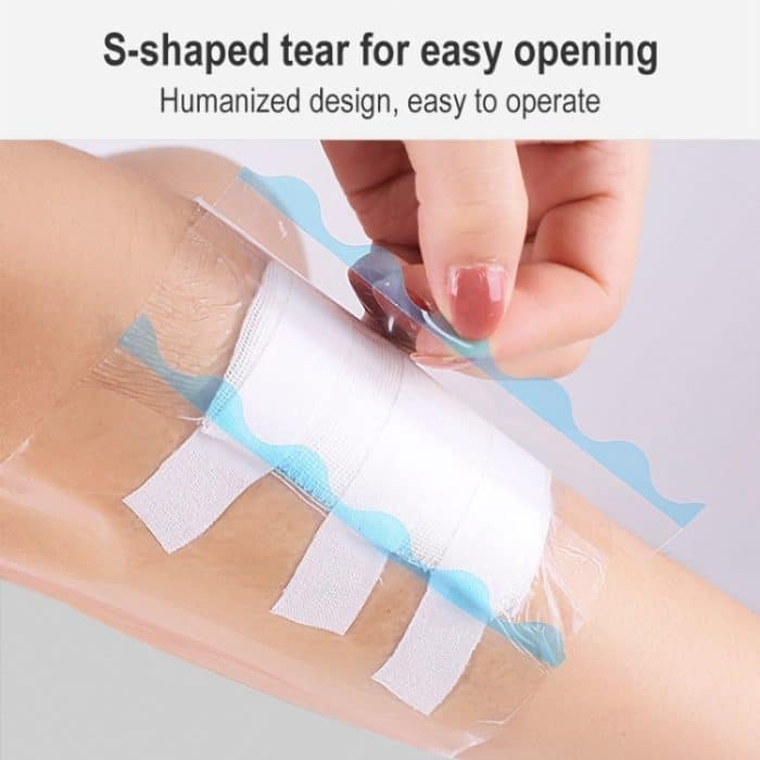 036 Frei anpassbare PU-Folie, atmungsaktiv, unsichtbar, Hals-Patch, Fuß-Patch, Brust-Patch, Größe: 3 m – Bild 4