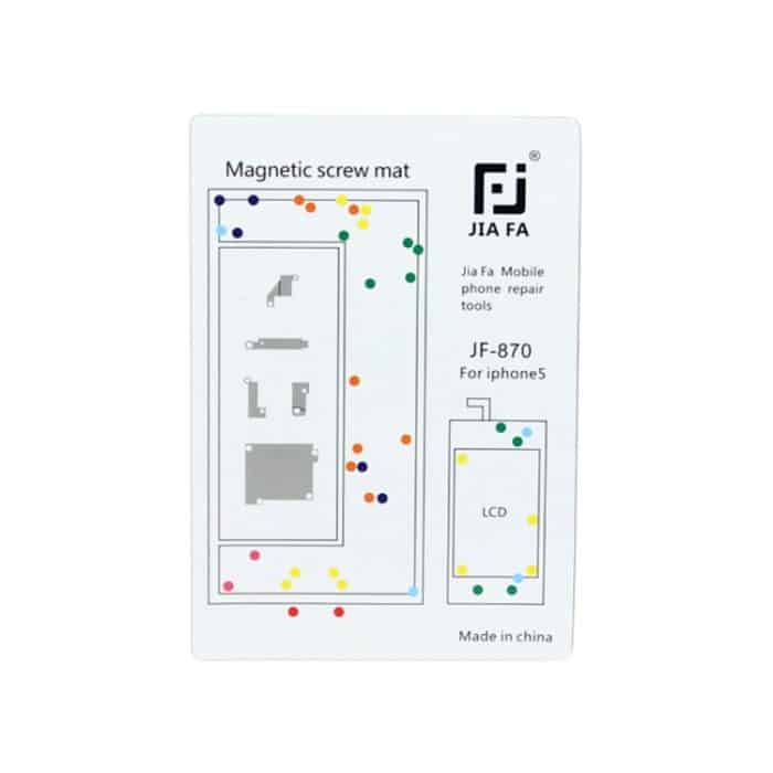 SP0349.jpg JIAFA Magnetic Screws Mat für iPhone 5 – Bild 1