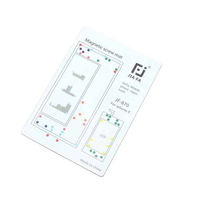 JIAFA Magnetic Screws Mat für iPhone 8 – Bild 4