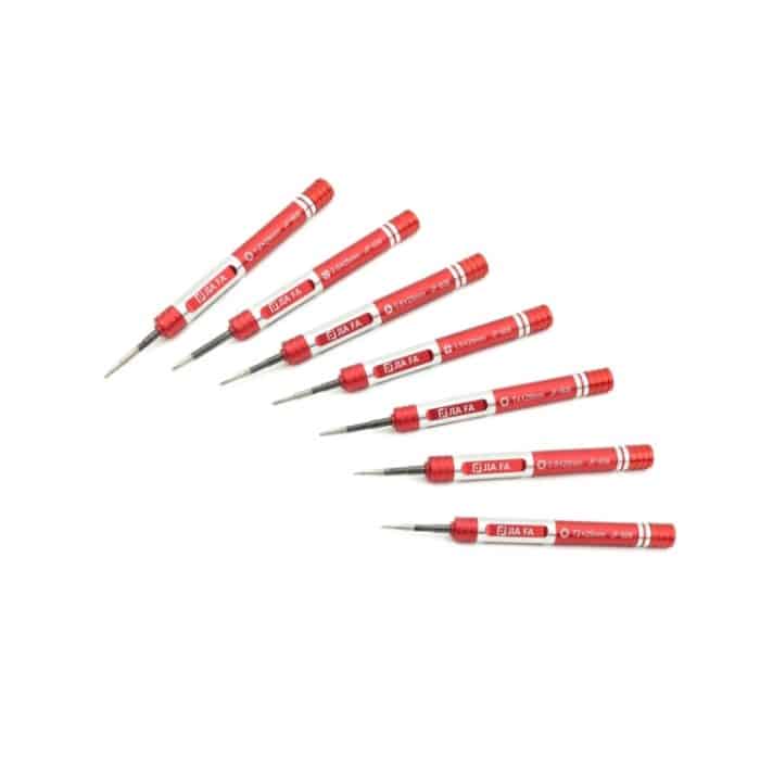 JIAFA JF-8175 28-in-1-Reparaturset für Elektronik mit tragbarer Tasche zur Reparatur von Mobiltelefonen, iPhone, MacBook und mehr – Bild 2