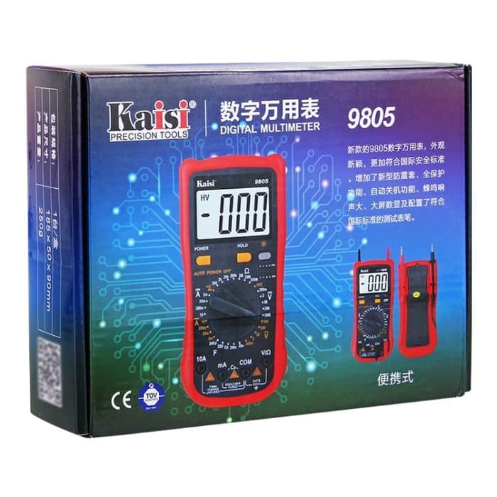 Kaisi 9805 Multifunktionales digitales Universal-Multimeter mit automatischer Reichweite – Bild 3