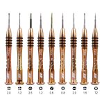 Kaisi T-222 9 in 1 Präzisionsschraubendreher Professionelles Reparaturöffnungswerkzeug für Tablet-PC für Mobiltelefone – Bild 2