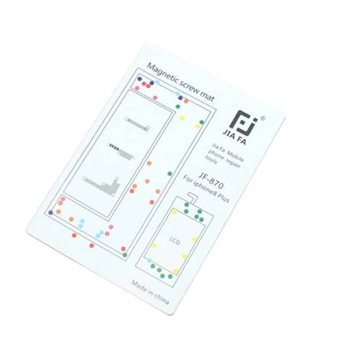 JIAFA Magnetic Screws Mat für iPhone 8 Plus – Bild 4