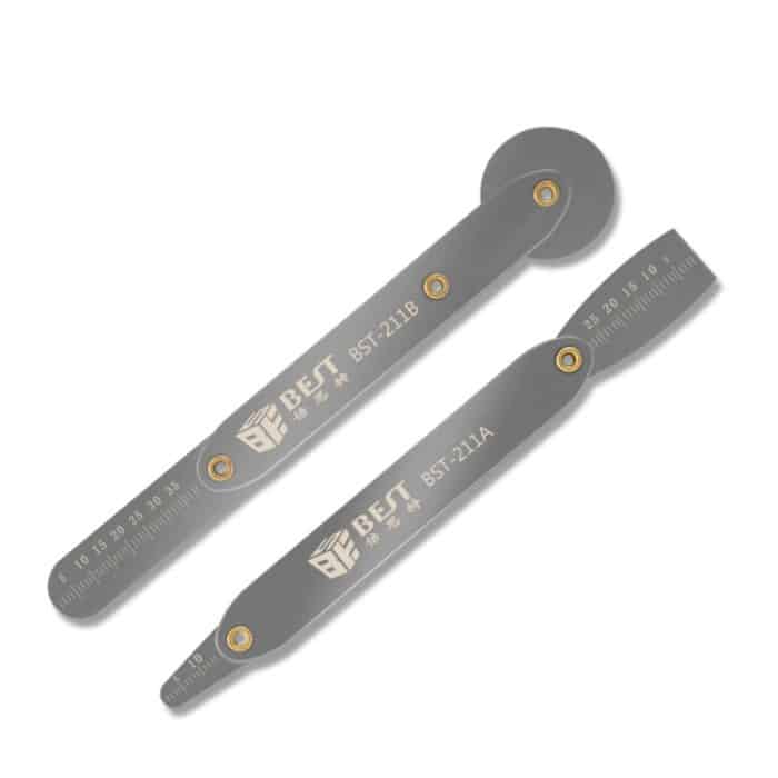 SP5085.jpg BEST BST-211A / B Universal-Reparaturwerkzeug für Mobiltelefone Metall zerlegen Brechstange Metall Stahl Hebelwerkzeugsatz – Bild 1