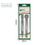 BEST BST-211A / B Universal-Reparaturwerkzeug für Mobiltelefone Metall zerlegen Brechstange Metall Stahl Hebelwerkzeugsatz – Bild 4