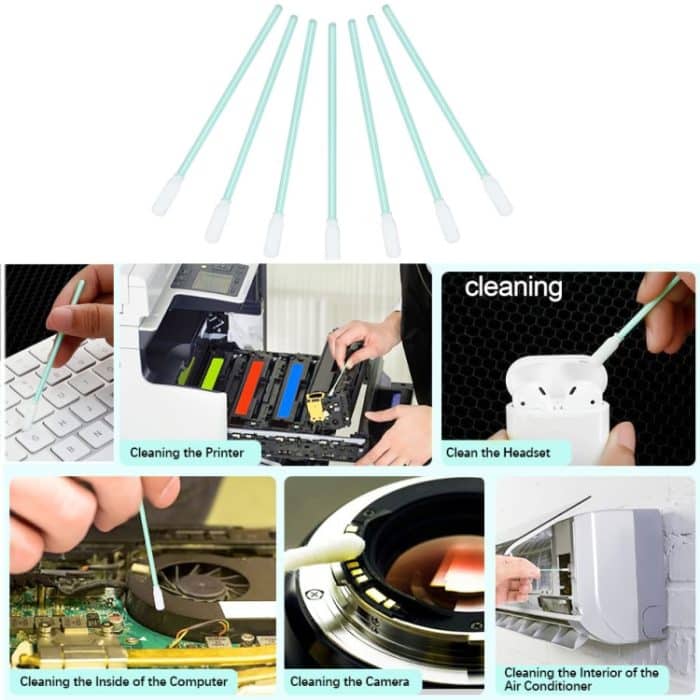 100 PCS / Set Electronic Products Reinigungstupfer, Größe: 70x3mm – Bild 5