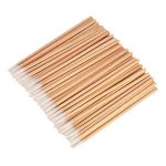 100 PCS / Pack Singal Head Wattestäbchen-Reinigungswerkzeuge