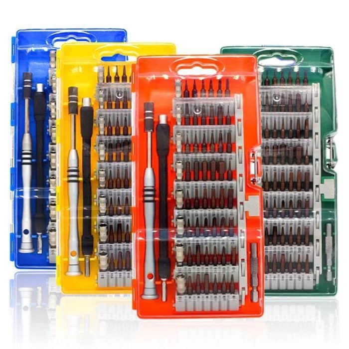 60-in-1 S2-Werkzeugstahl-Präzisions-Schraubendreher-Bit-Reparatur-Set, 60 in 1 (Orange), 60 in 1 (Green), 60 in 1 (Blue), 60 in 1 (Yellow) – Bild 11