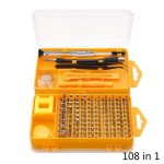 108 in 1 S2 Werkzeug Stahl Präzisionsschraubendreher Nutdriver Bit Repair Tools Kit – Bild 2