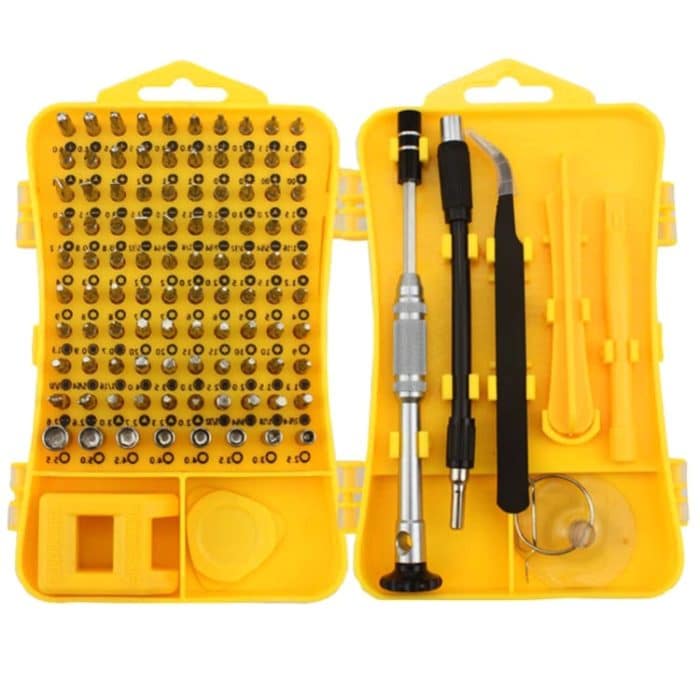 108 in 1 S2 Werkzeug Stahl Präzisionsschraubendreher Nutdriver Bit Repair Tools Kit – Bild 5