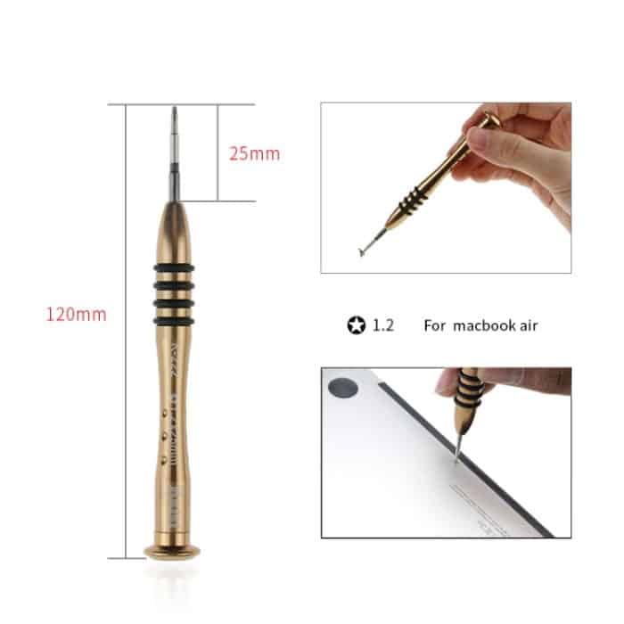 Kaisi K-5222 7 in 1 Kunststofföffnungspickel + Präzisionsschraubendreher-Set Tablet PC Handy-Reparatursatz – Bild 3