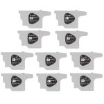 10 PCS QIANLI 3D Ultra Thin Pry Spudger Bildschirm Demontagekarte