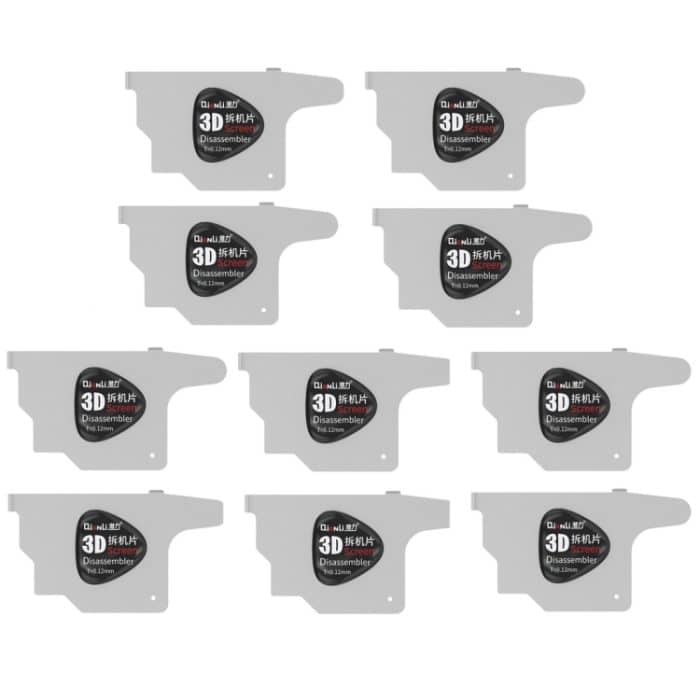 10 PCS QIANLI 3D Ultra Thin Pry Spudger Bildschirm Demontagekarte – Bild 1