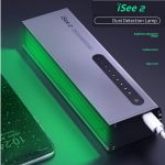 QIANLI iSee 2 LCD-Bildschirm Reparatur Staubprüfung Fingerabdruck Kratzerkennungslampe Grüne Lichtquelle Augen schützen – Bild 3