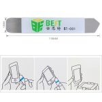 2 STÜCKE BEST BST-001 Edelstahlklinge Weicher dünner Hebelspatel – Bild 3