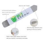 2 STÜCKE BEST BST-001 Edelstahlklinge Weicher dünner Hebelspatel – Bild 4