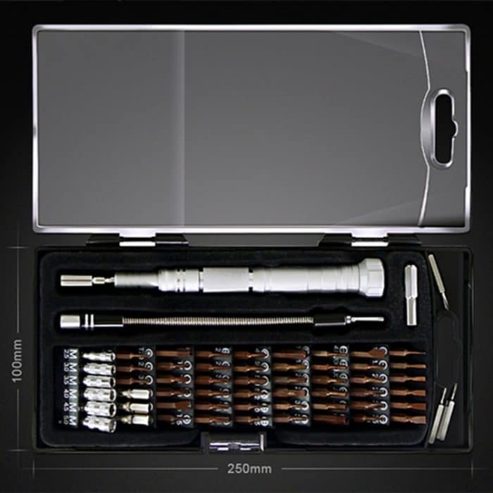 JAKEMY JM-8166 61 in 1 Schraubendreher-Kits Reparatur-Handwerkzeug-Kit – Bild 2