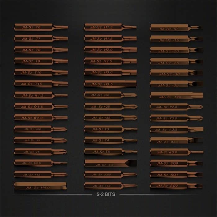 JAKEMY JM-8166 61 in 1 Schraubendreher-Kits Reparatur-Handwerkzeug-Kit – Bild 4