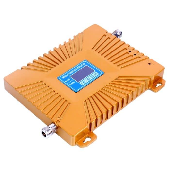 GSM900 / DCS1800MHz Mini-LCD-Signalverstärker für Mobiltelefone mit logarithmischer periodischer Antenne, LCD Signal Repeater – Bild 1