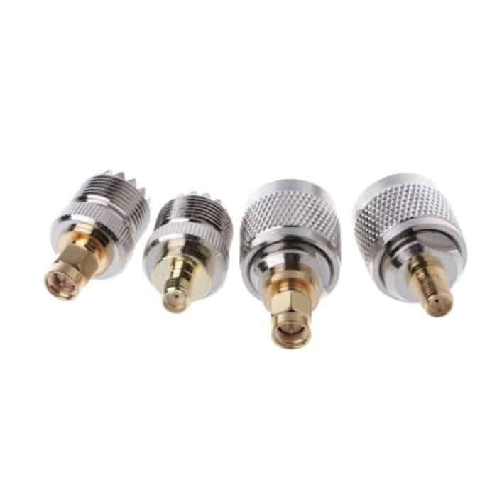 4 PCS / Set A13 Adapter Kit PL259 / SO239 auf SMA-Stecker / Buchse RF-Stecker – Bild 2