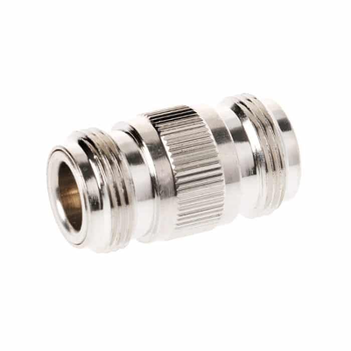 SPC0046.jpg N-Typ Doppelbuchsen RF-Koppler WiFi Koaxial Antennenadapter Barrel Connector – Bild 1