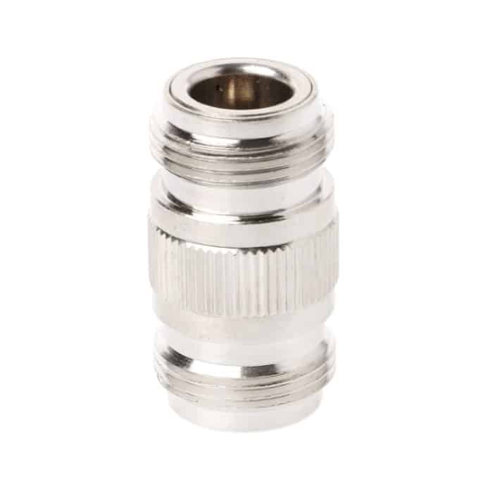 N-Typ Doppelbuchsen RF-Koppler WiFi Koaxial Antennenadapter Barrel Connector – Bild 3