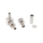 2-in-1-rechtwinkliger HF-Koaxialkartenstecker TS9 / CRC9 für RG174 / 178/316 LMR100 – Bild 2